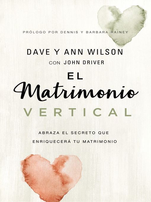 Title details for El matrimonio vertical by Dave and Ann Wilson - Available